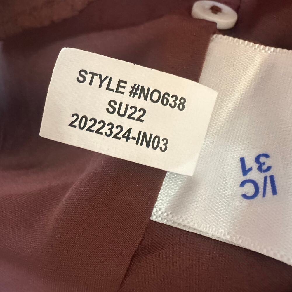 Madewell Norma Rae Brown Floral Printed Long Sleeve Dress - Picture 6 of 7